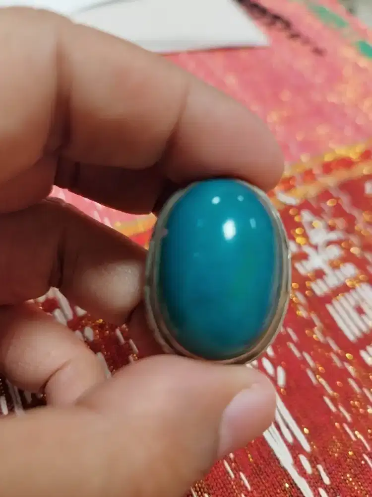 Bacan doko jumbo 28x11 ring perak