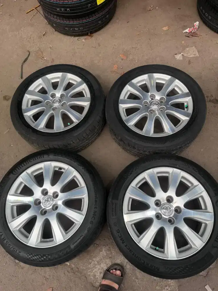 Velg original OEM Toyota Camry ring 17 pcd 5x114,3 ban 215/55 R17
