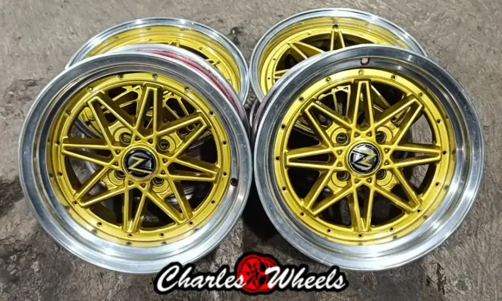 VELG ZERO RING 15 KUNING
