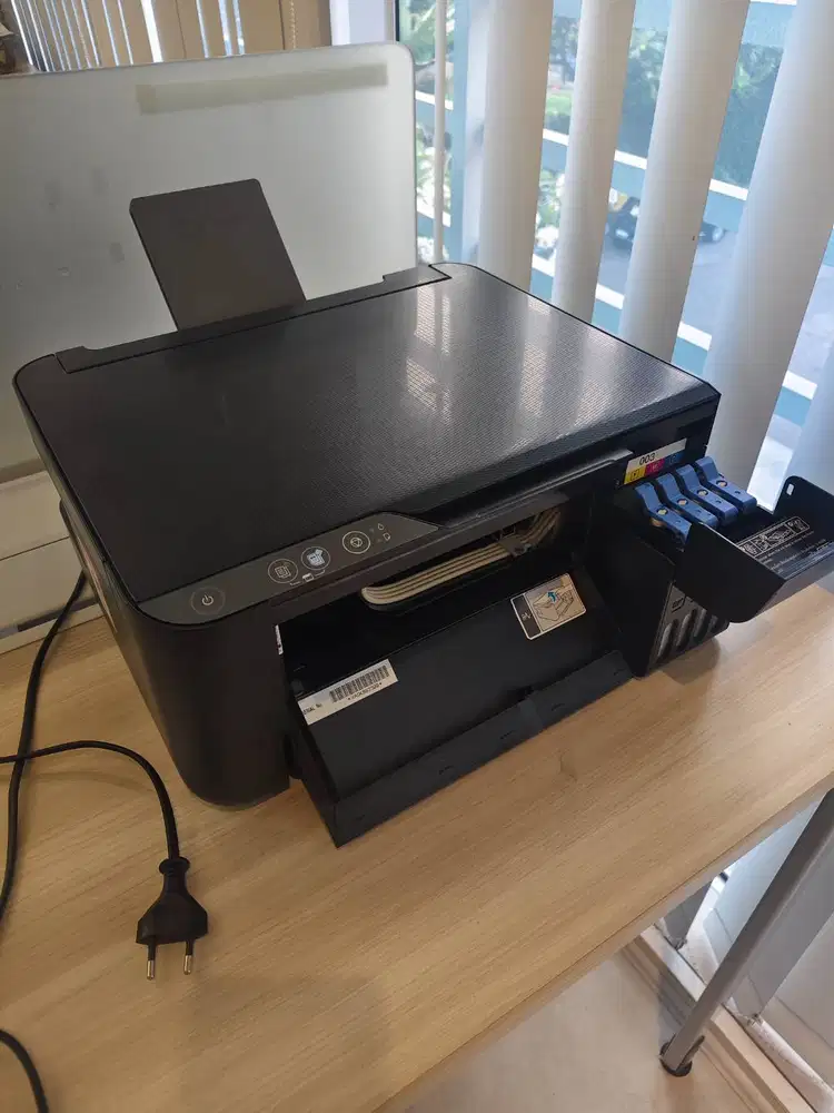 Printer Epson L3210 Print, Scan, Copy, via USB Normal tanpa kendala