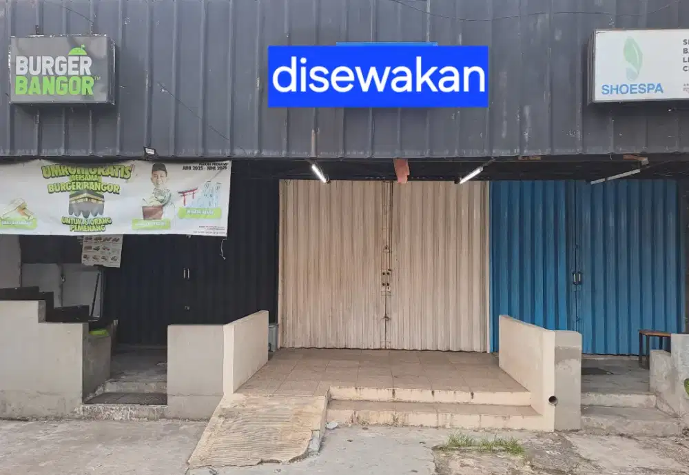 Di sewakan Toko/Kios/Ruko di BSD City Pinggir jalan Raya