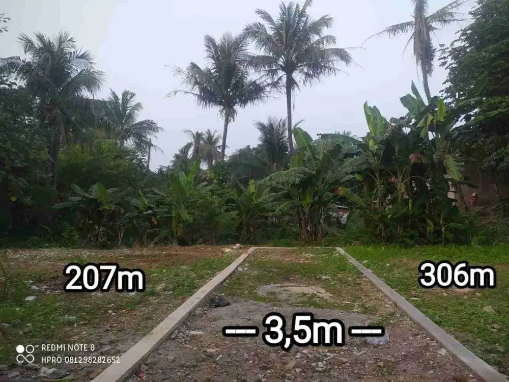 Dijual Tanah Kavling Murah Strategis Karadenan Cibinong Bogor