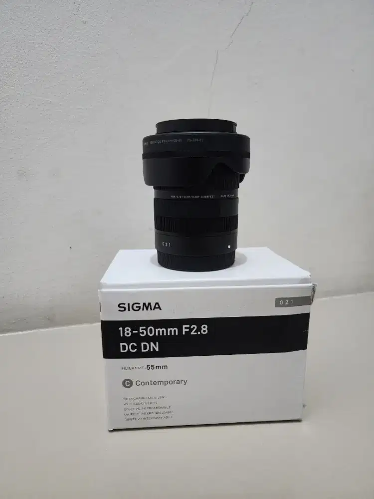 Lensa Sigma 18-50mm F2.8 DC DN Contemporary for Sony E Mount
