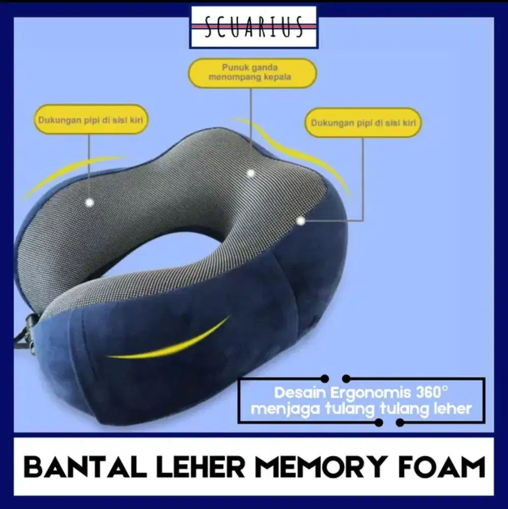 BARU - Bantal leher memory form
