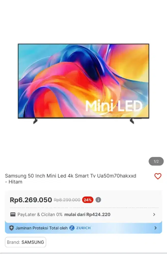 smart tv promo bisa cicilan syarat ktp tanpa dp bayar bulan depan