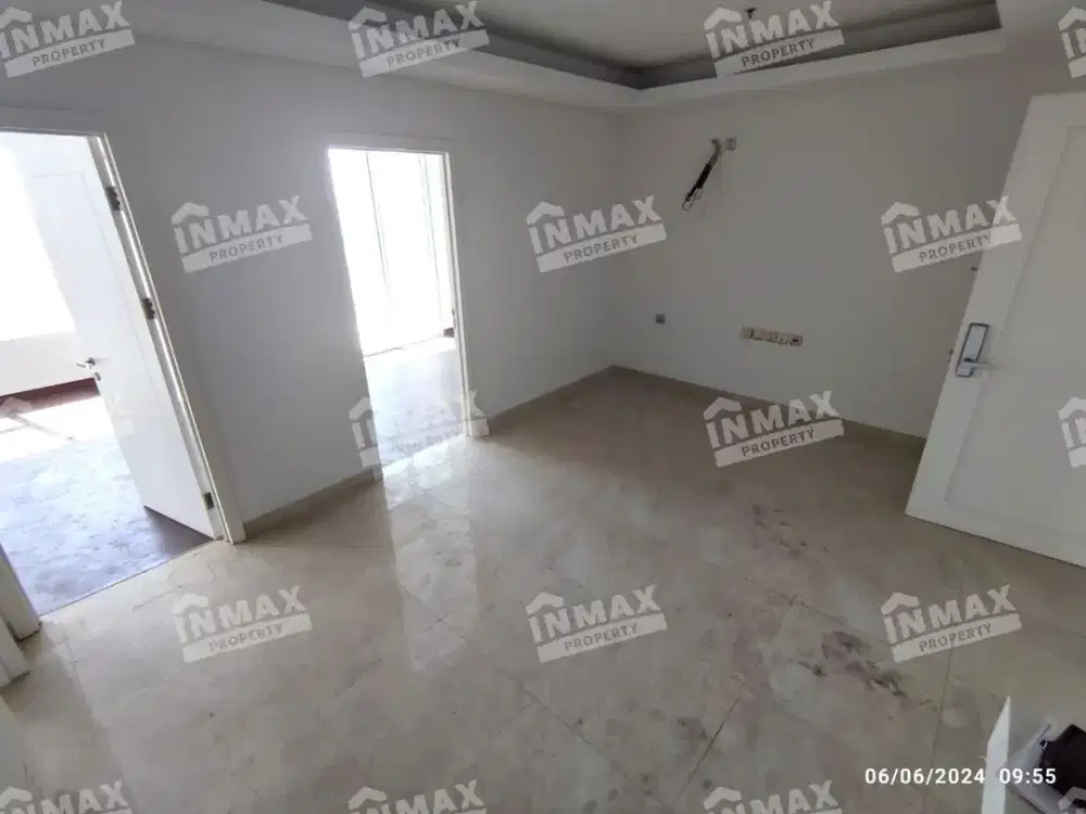 Apartemen 2 BR Ada 2 Balkon di CBD Surabaya Barat, View City