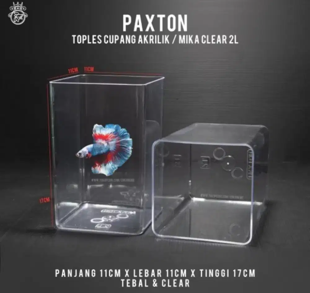 Aquarium 2 liter paxton