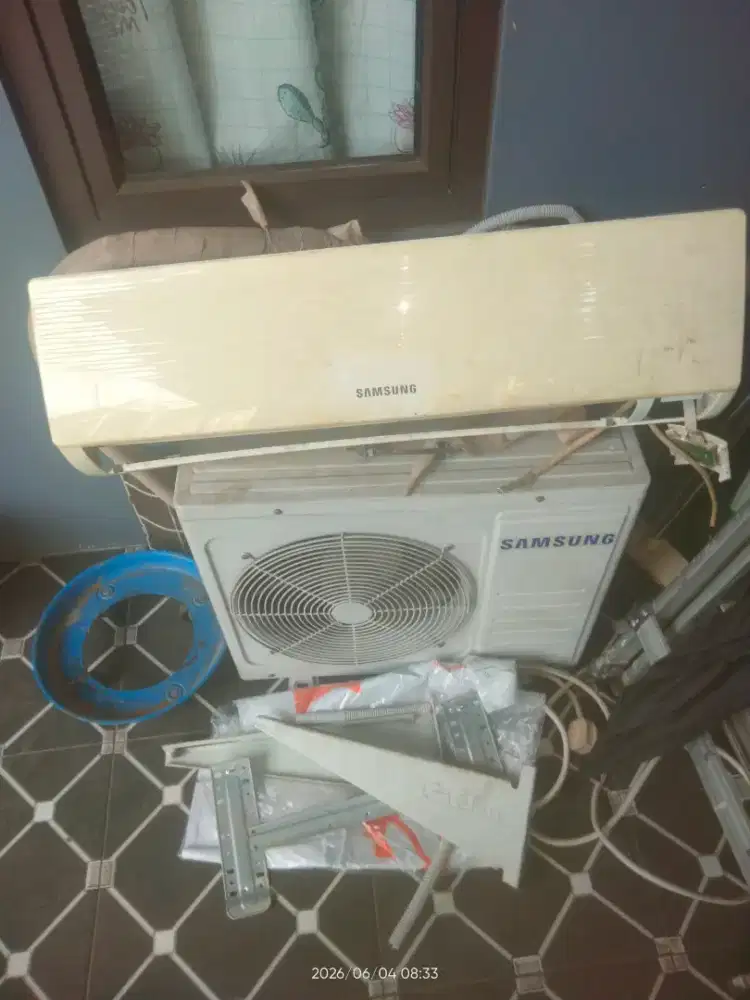 Jual AC 1 PK fullset + remot merk samsung