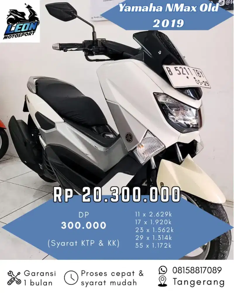 Yamaha nmax old 2019, jual beli motor seken