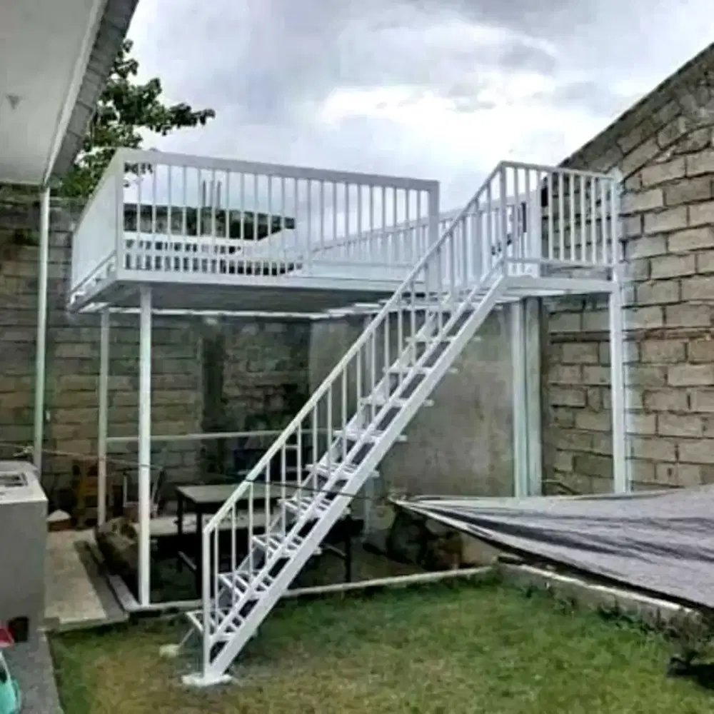 Paket kanopi besi Hollow Galvanis 20 m² NTI karat kuat dan awet
