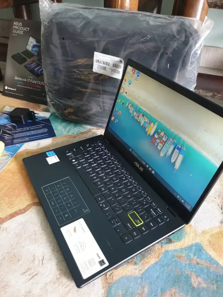 Laptop asus l410m mewah like new