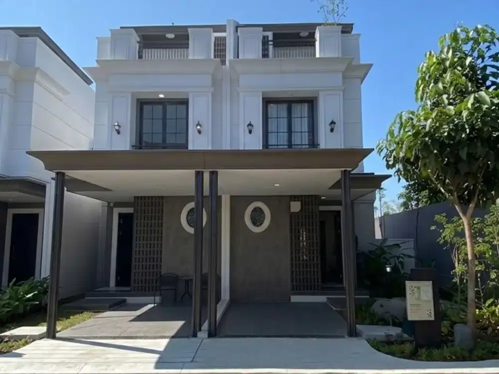 Dijual Rumah 3 Lantai Nyaman Asri Siap Huni Modern Minimalis Lokasi di Podomoro Park Cluster Brahmapuri Bandung