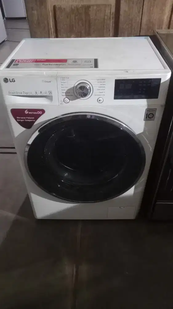 Mesin Cuci LG Front Loading 7kg Mulus