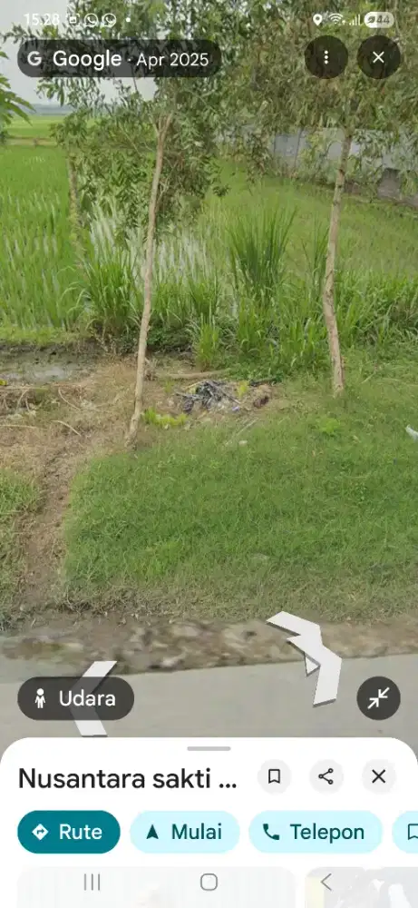 Dijual tanah pekarangan