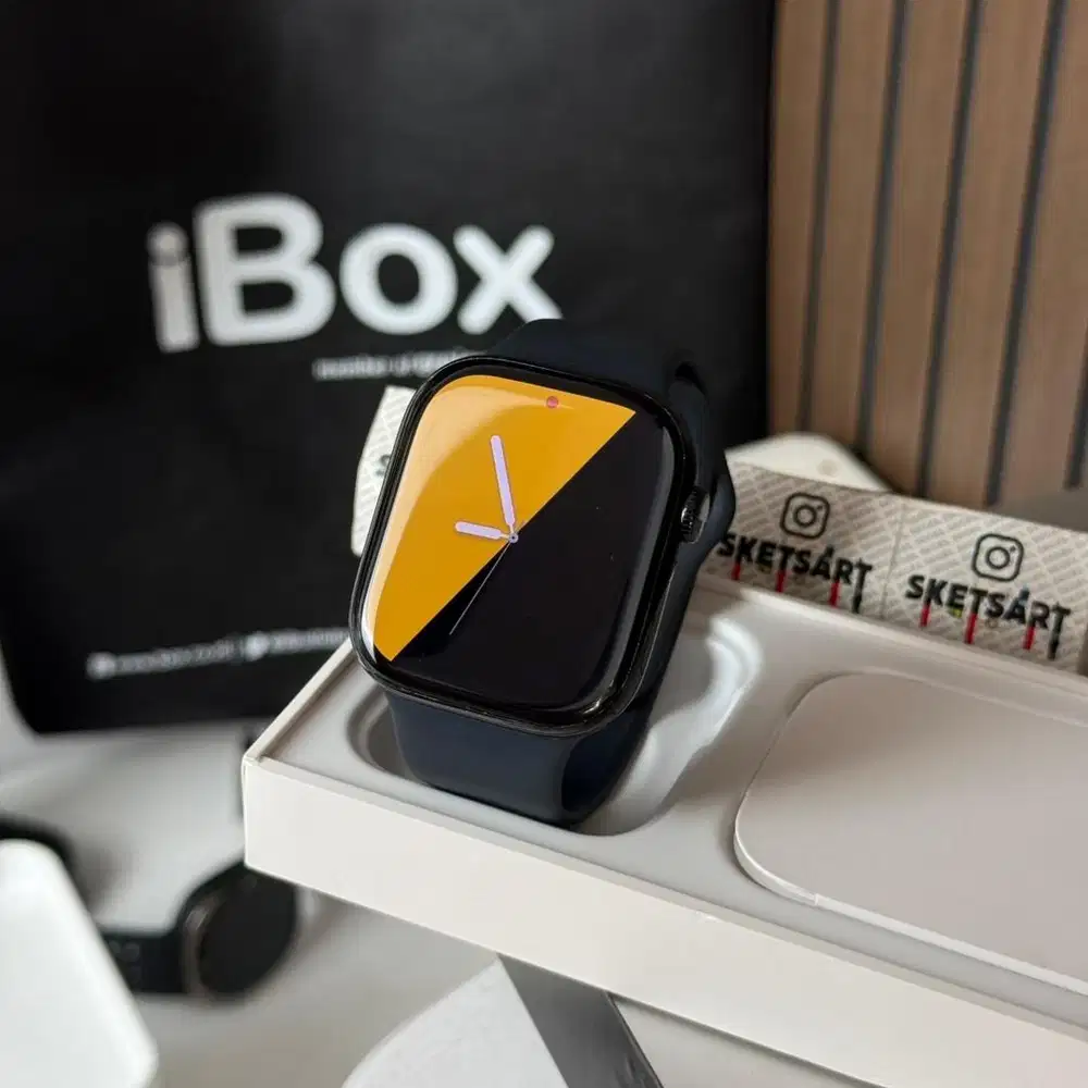 Apple Watch Series 10 46mm Jet Black iBox iwatch Garansi July 2026
