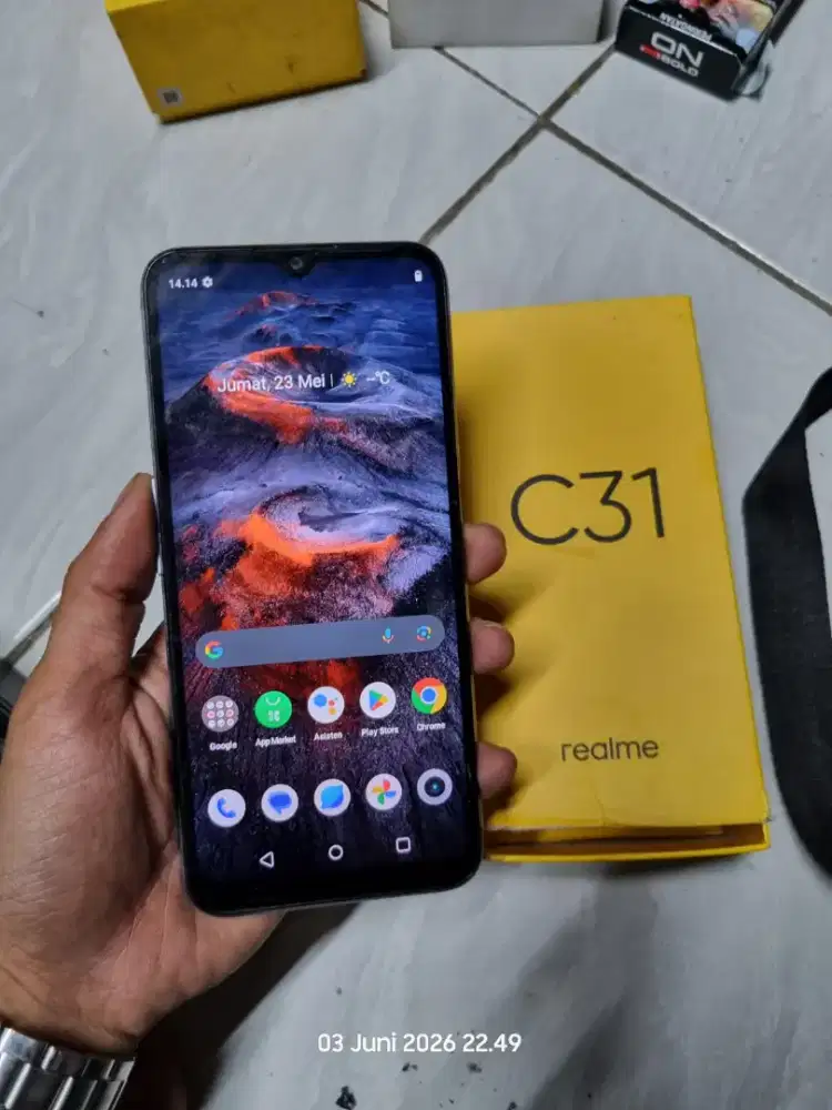 Realmi C31 fullset  4/64