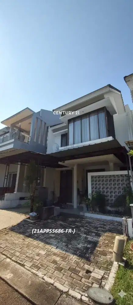 Rumah dijual di Discovery Bintaro Jaya Sektor 9 Cluster Depan