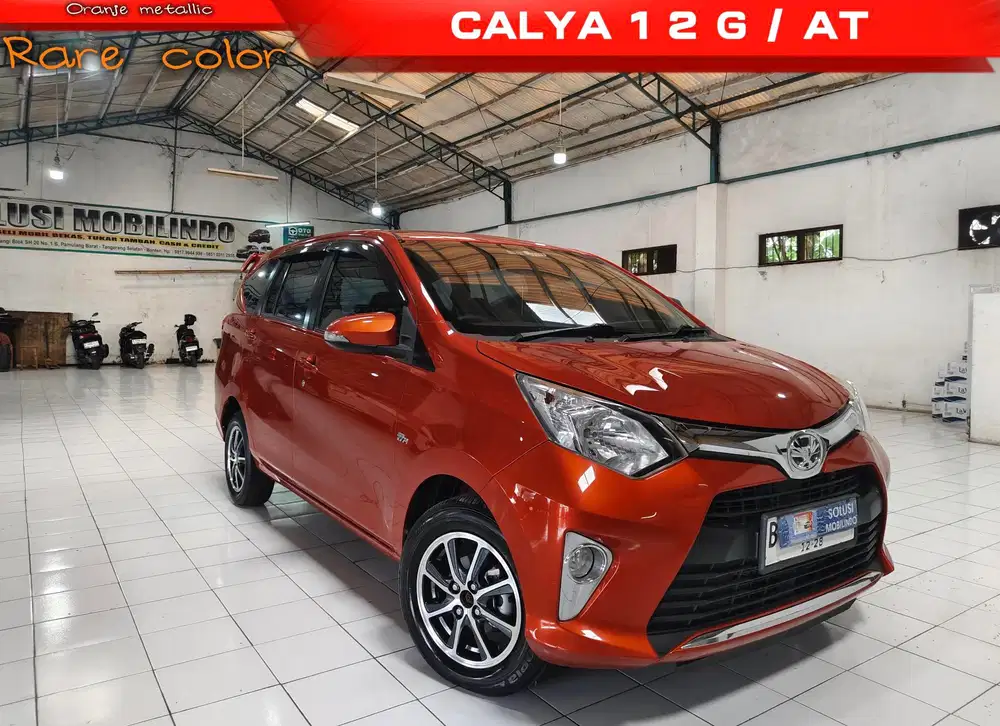 (Low km 85 Rb) TOYOTA CALYA G 1.2 Bensin AT  2018