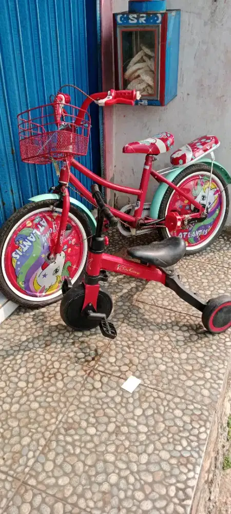 Dijual sepeda anak seperti yg di gambar