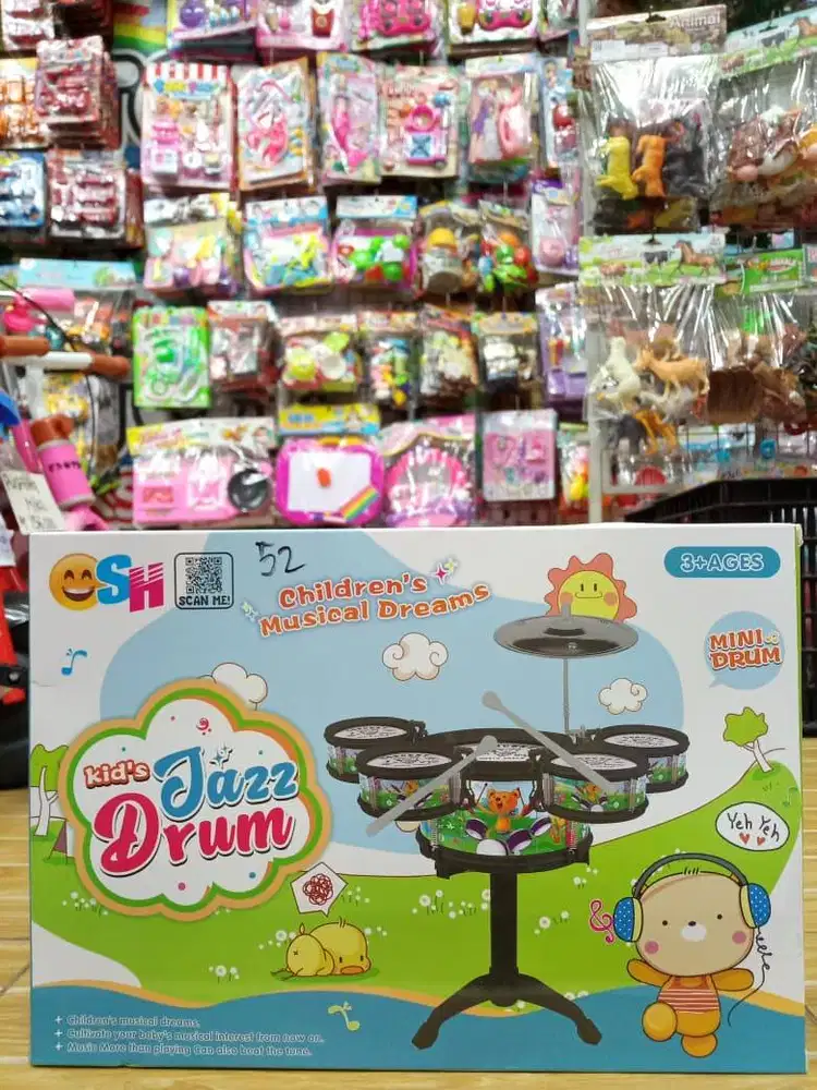 mainan anakk mini jazz drumm