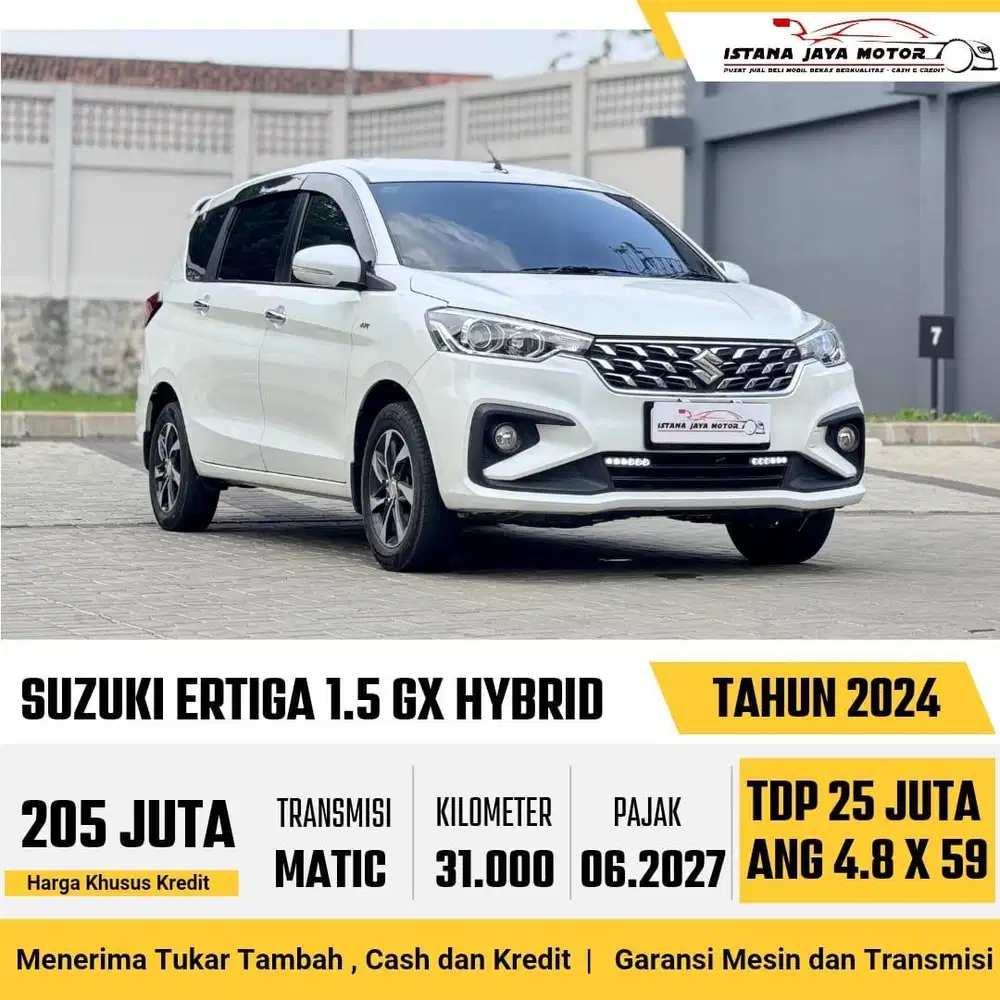 LOW KM !! Suzuki Ertiga GX Hybrid 1.5 Automatic 2024