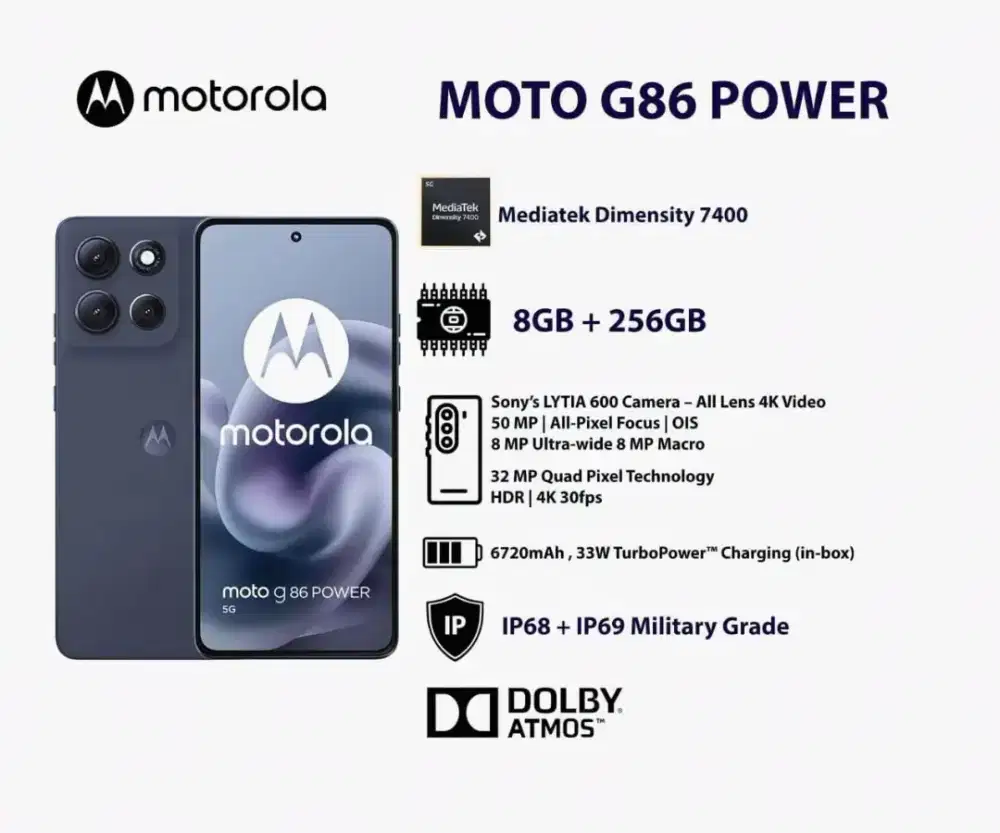Motorola G86 8/256