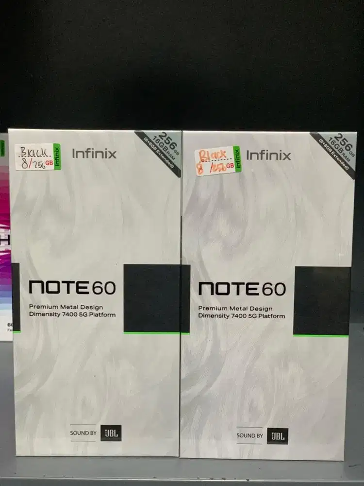 READY INFINIX NOTE 60 5G 8/256