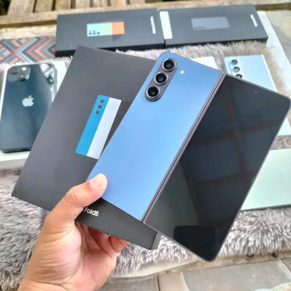 Samsung Fold 5 512gb Limited Edisi Blue Fulset Nominus