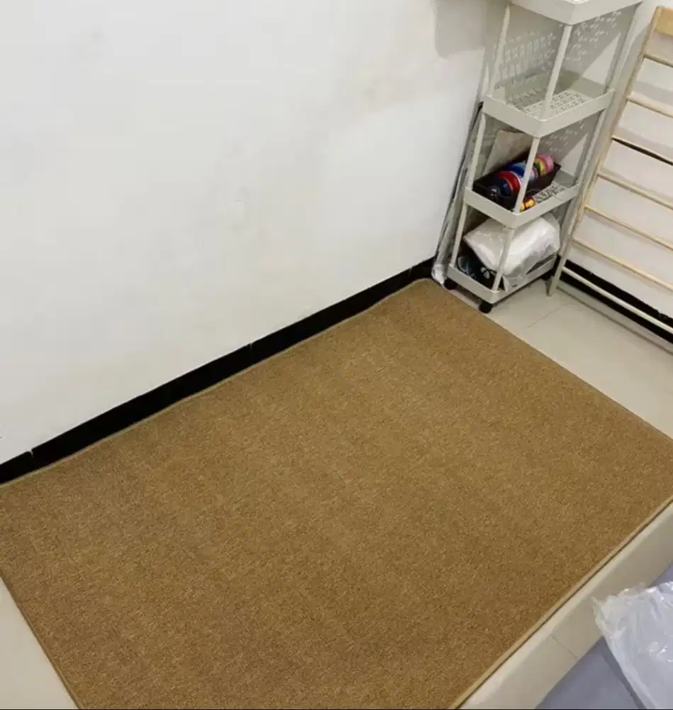 KARPET NGONTEN BEIGE UK 100 x 150