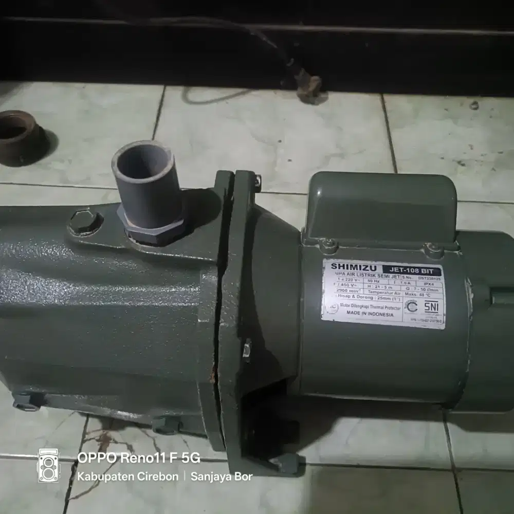 Pompa air semi jetpump
