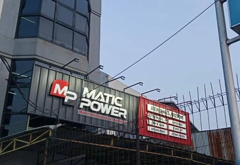 BILLBOARD SIGNBOARD NEONBOX PAPAN NAMA HURUF TIMBUL