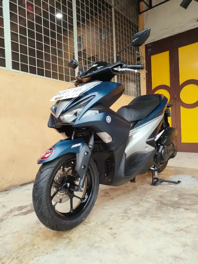 Yamaha Aerox / Aerox 155 2018 ABS Keyless, Blue Premium Doff, Mulus.