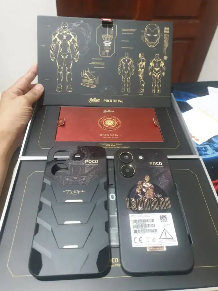 Jual Poco X8 Pro Ironman Edition Second Fullset baru 3 hari