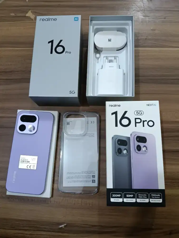 Realme 16 Pro 5G 12/256 seken masih muluss