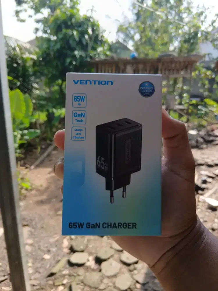 SEKEN LIKE NEW KEPALA CHARGER VENTIKN 65 WATT