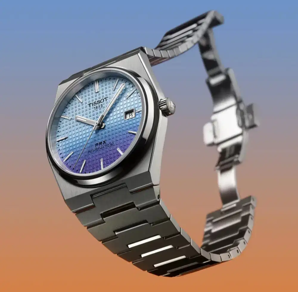 TISSOT PRX GRADIENT BLUE