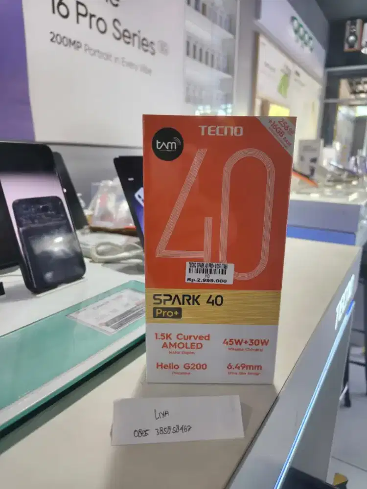 TECNO SPARK 40PRO+ 8/256 | ATLANTIS DAHSYAT
