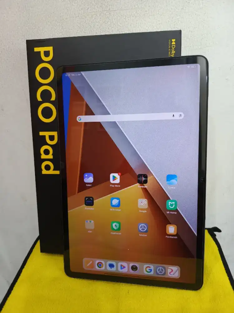 Poco Pad 8/256 Garansi Panjang, Fullset original, Nominus, Siap Pakai