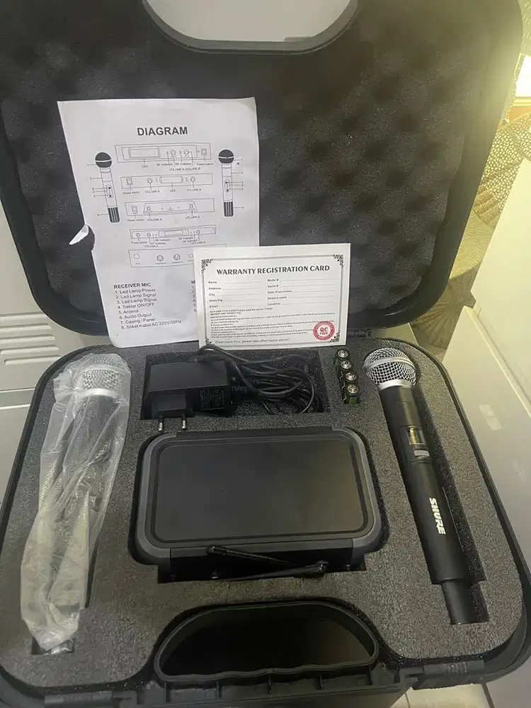 Mic Shure Set harga pas