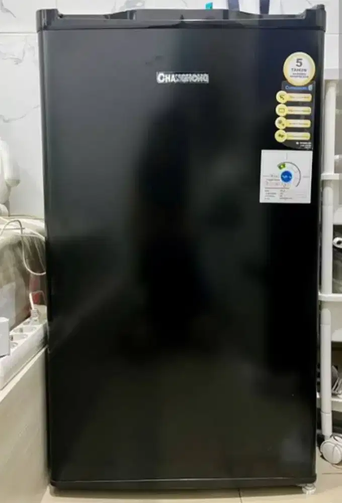 kulkas changhong 1 pintu hitam