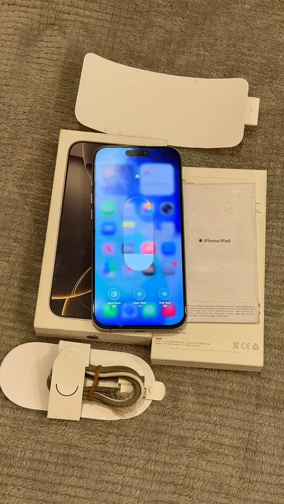 Iphone 16 Promax 256GB Natural Resmi Ibox Lengkap