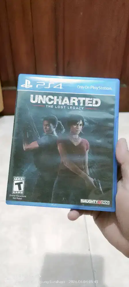 Kaset BlueRay Disk PS4 Uncharted