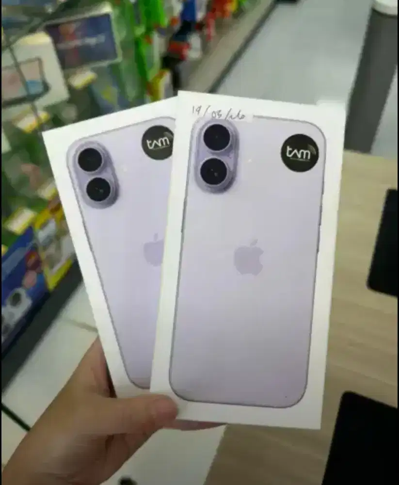 Iphone 17 basic 256gb lavender baru segel