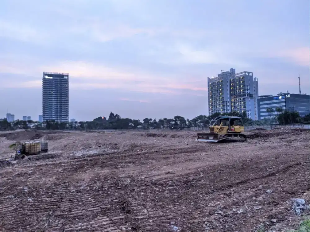 Land clearing Galian basement bongkar bangunan gedung