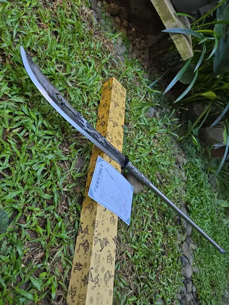 Tombak long naginata Ryugetsu dragon of the night spear