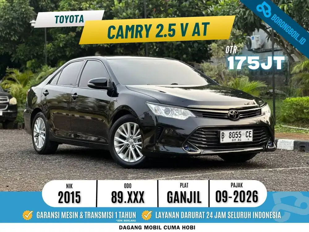Toyota Camry 2.5 V At 2015 Bensin