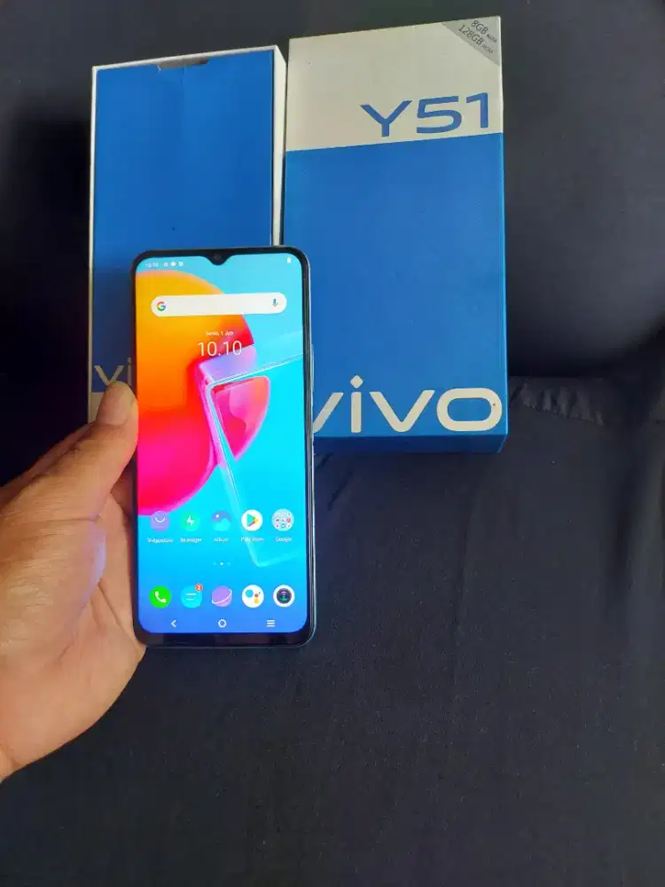 Jual hp vivo y51 fulset