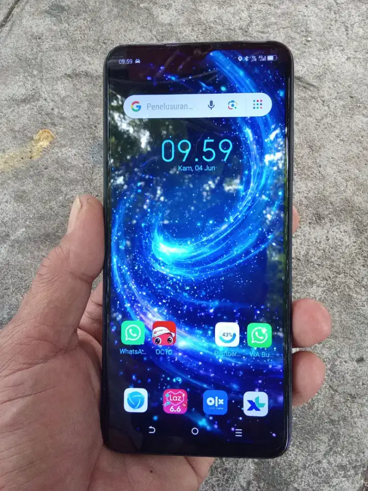 Itel A90 Hitam RAM 4GB/64GB (batangan)