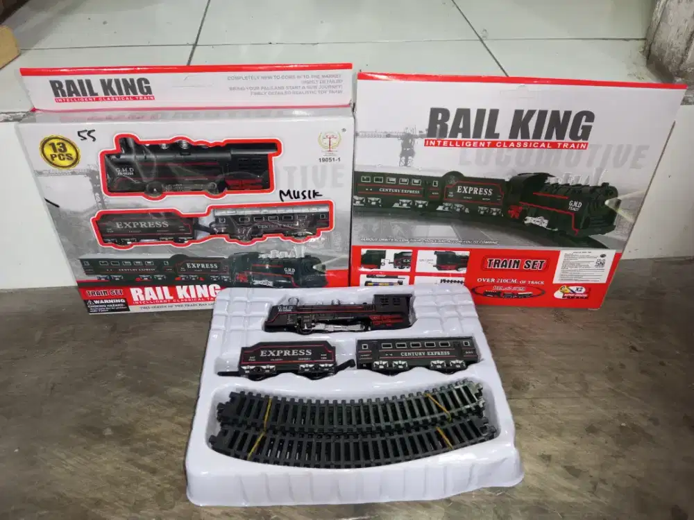 Mainan Anak Railking Suara