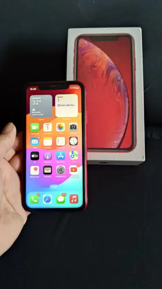 Jual hp Apple xr 64gb imei on
